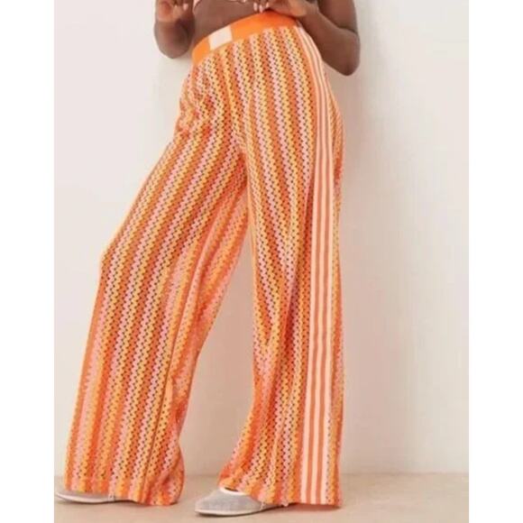 NEW ADIDAS ORIGINALS Summer Glow Firebird Track Pant Size XS KC0759 - Picture 3 of 8